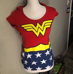 Wonder Woman Hooded Shirt